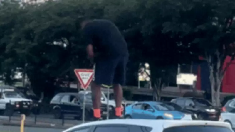 Police Shoot Man After Alleged Knife Threat in Logan Central Car Park