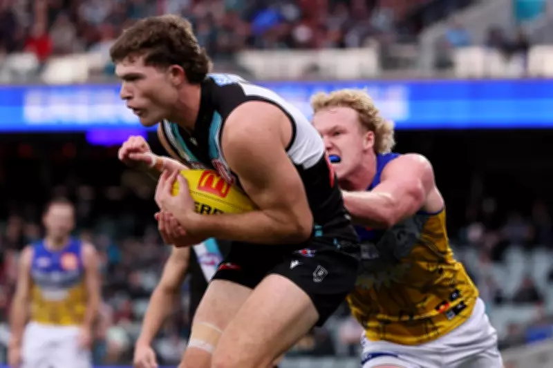 Port Adelaide's Mitch Georgiades Reveals Strategy to Counter West Coast's Reuben Ginbey