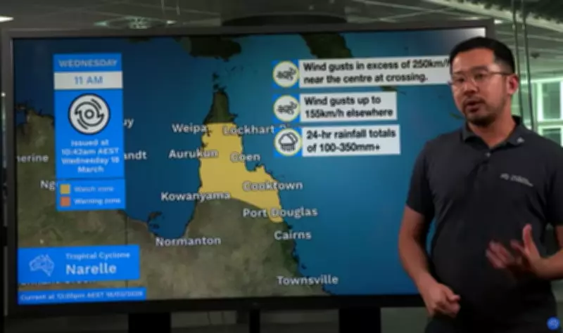 Premier David Crisafulli Issues Urgent Warning as Tropical Cyclone Narelle Approaches Cape York
