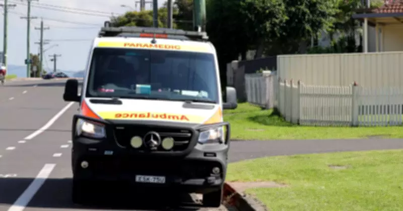 Preschooler Hit by Car in Mount Warrigal, Ambulances Respond to Crash Scene