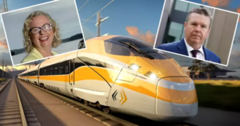 Ross Cadell Challenges Sharon Claydon to High-Speed Rail Bet