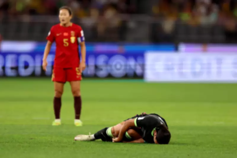 Sam Kerr Spotted in Knee Brace Before Asian Cup Final, Misses Press Conference