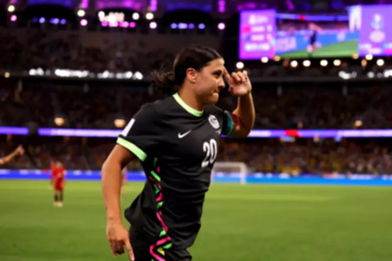 Sam Kerr's Composure Leads Matildas to Asian Cup Final Amid Chaos
