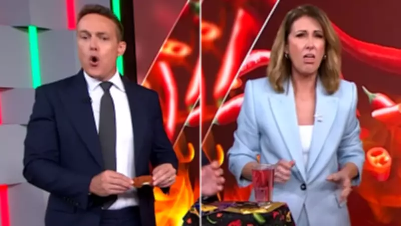 Sunrise Hosts Suffer Fiery Hot Sauce Meltdown Ahead of Sydney Chilli Festival