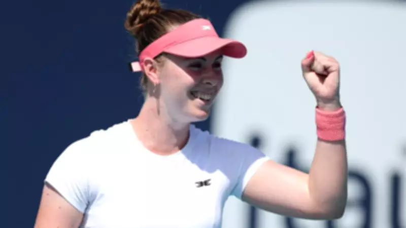 Talia Gibson Stuns Naomi Osaka at Miami Open, Continues Stunning US Run