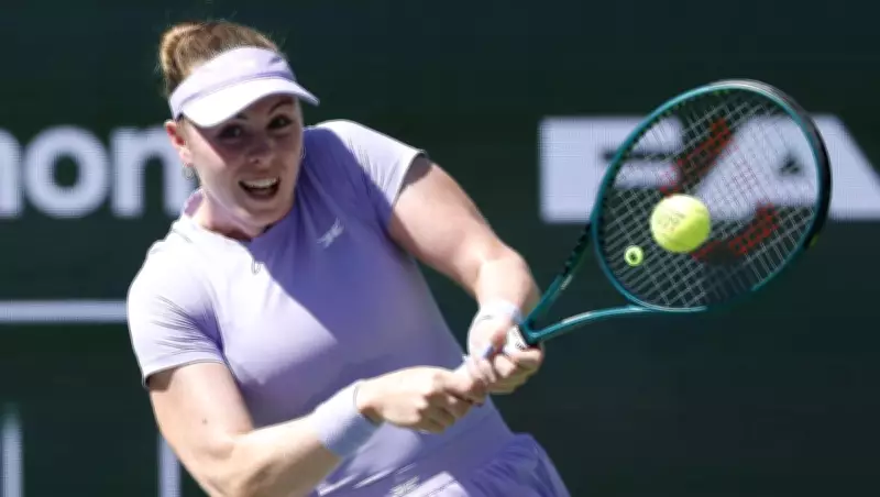 Talia Gibson's Fairytale Run Continues at Indian Wells, Sabalenka Credits Puppy