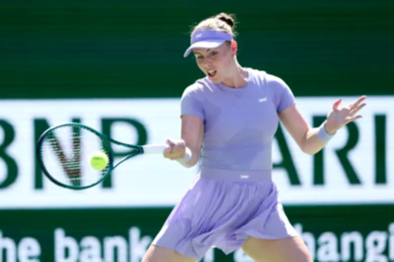 Talia Gibson's Giant-Killing Run Continues with Win Over Jasmine Paolini at Indian Wells