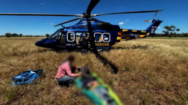 Teen Airlifted to Hospital After Serious Fall from Horse in McKinlay Shire