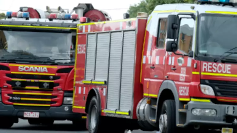 Teenager Seriously Injured, Man Hospitalised After Armstrong Creek Fire Pit Explosion