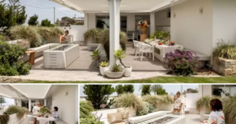 Thirroul Backyard Transformed into Ocean Residence by Birdblack Design