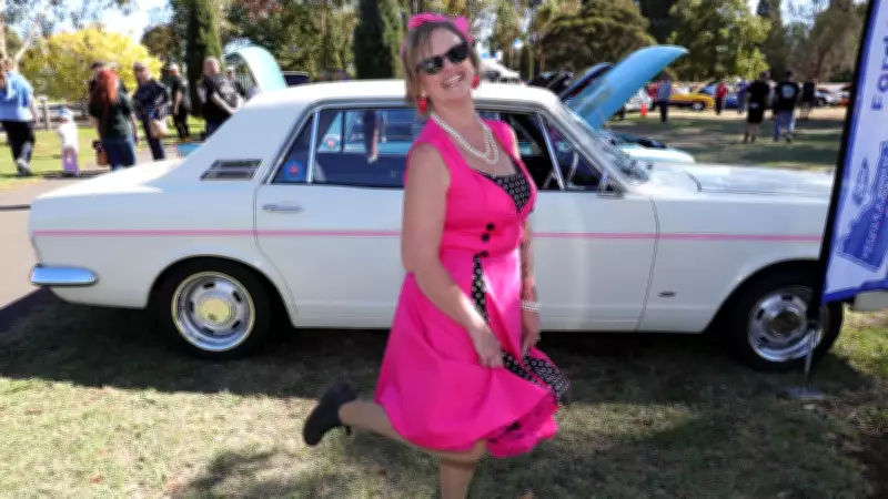 Thousands Flock to Eastern Park for Geelong's 35th Annual All Ford Day
