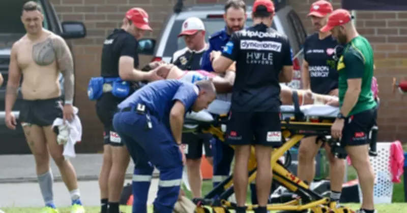 Tonga Dragons Star Hospitalised After Injury in Rugby League Match