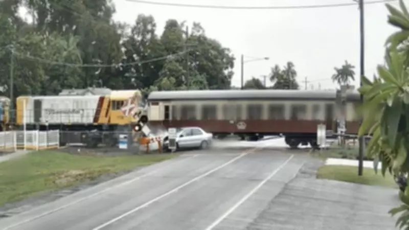 Two Cars Crash into Kuranda Railway Tourist Train, Urgent Safety Warnings Issued