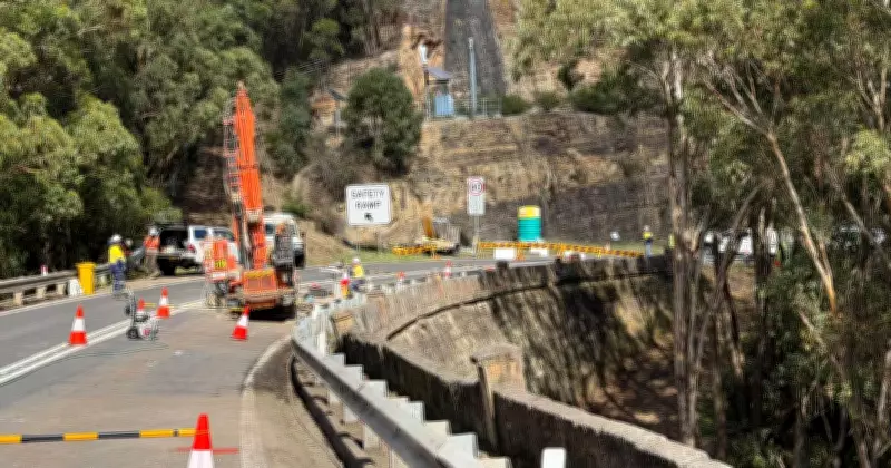 Victoria Pass on Great Western Highway Closed for Minimum Three Months