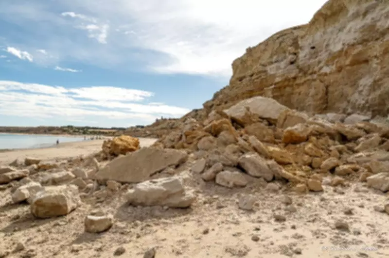 Warning Issued After Rock Fall at Popular South Australian Beach