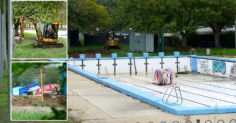 Water Park Construction Sparks Future Redevelopment Questions in Canberra