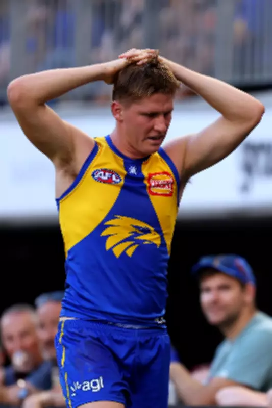 West Coast Eagle Harry Edwards Suffers Second Head Knock in Three Weeks
