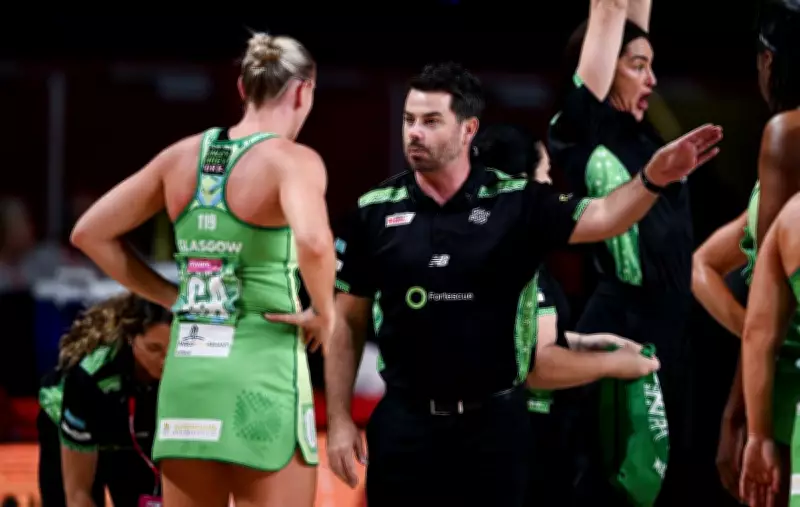 West Coast Fever Coach Dan Ryan Reflects on Super Netball Loss to Adelaide Thunderbirds