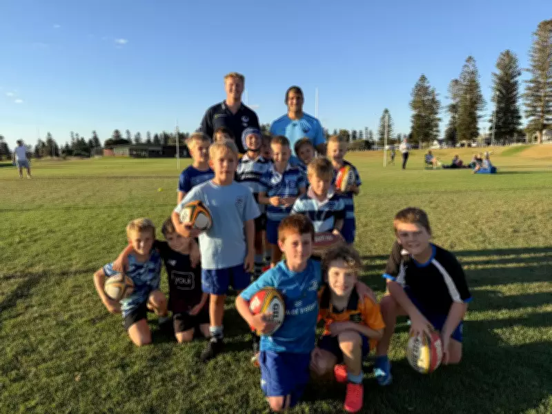 Western Force Players Rally Perth Clubs for Grass Roots Rugby Support