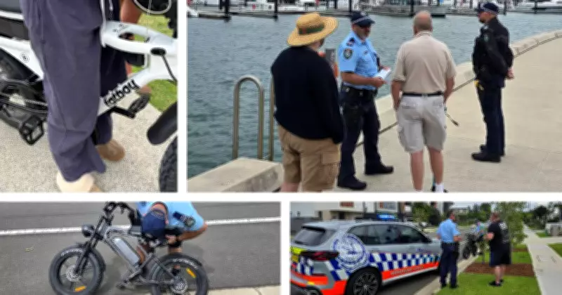 Wollongong E-Bike Crackdown: Police Launch Operation E-Voltage