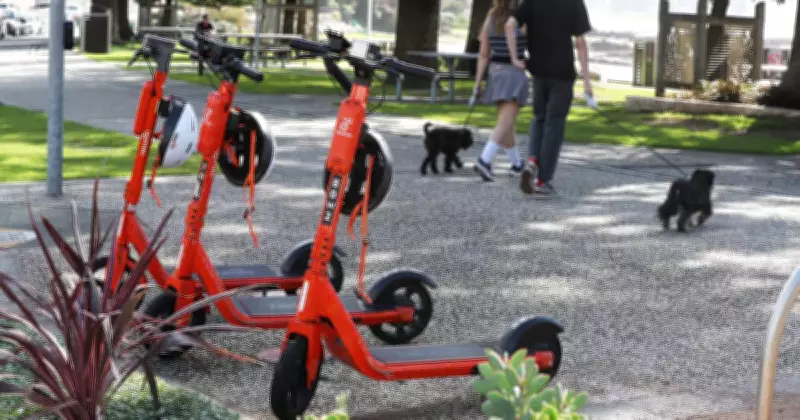 Wollongong Man Charged for E-Scooter Offences on Blue Mile While Licence Suspended