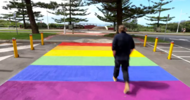 Wollongong's Rainbow Crossing Relocates to New City Centre Spot