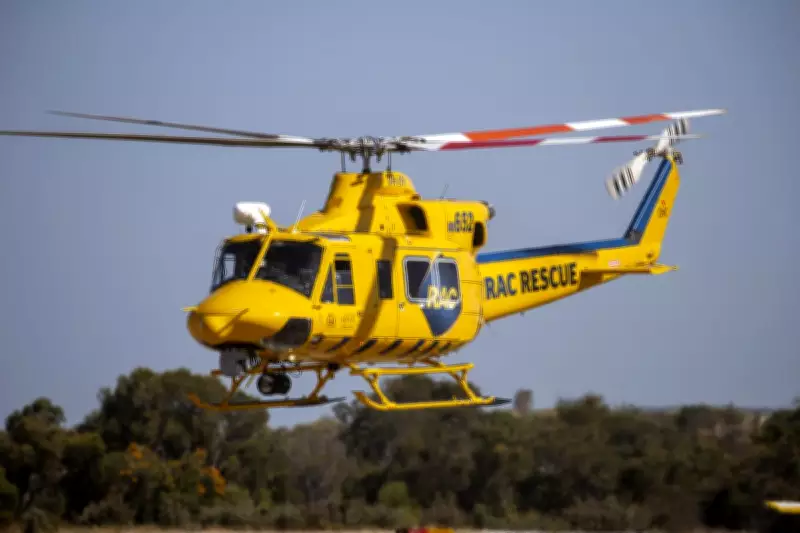 Woman Airlifted After Single-Vehicle Rollover Crash Near Albany Highway in Williams