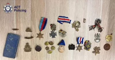 ACT Police Seek Owner of Historic Giralang Medals Found in Canberra