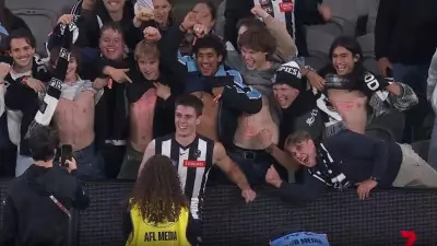 Collingwood's Oscar Steene Shines in Emotional AFL Debut at Marvel Stadium