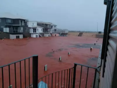 Cyclone Narelle: 22 People and Dogs Shelter for 20 Hours Near Exmouth