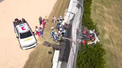 IndyCar Star Scott McLaughlin Survives Terrifying High-Speed Crash at Barber