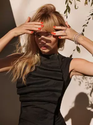 Miranda Kerr Unveils Blonde Wig Transformation in Marie Claire Australia Cover Shoot