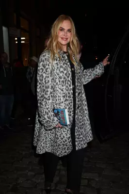 Nicole Kidman and Jamie Lee Curtis Stun in Coordinated Leopard Print for Scarpetta