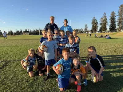 Western Force Players Rally Perth Clubs for Grass Roots Rugby Support
