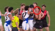 AFL to Investigate Tristan Xerri After Blood Wiping Incident on Essendon Captain