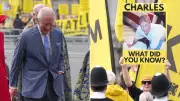 Anti-Monarchy Protestors Confront Royals at Commonwealth Day Service
