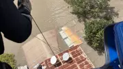 Cairns Rescue Crews Winch Couple and Dogs from Flooded Station Roof