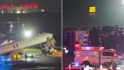Flight Attendant Survives After Being Ejected in LaGuardia Airport Crash