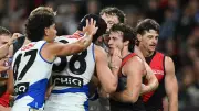North Melbourne's Tristan Xerri Suspended for Blood-Wiping Incident