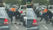 Road Rage Brawl Halts Traffic on Adelaide's South Road