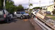 Runaway Truck Wreaks Havoc on Sunshine Coast Street, Destroying Nine Cars