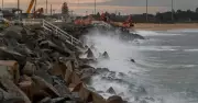 Stockton's Mitchell Street Seawall to be Reinforced with 8500 Tonnes of Rock