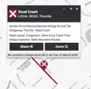 Thornlie Man Seriously Injured After Being Struck by Bus on Garden Street