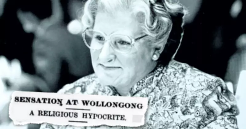 1901 Wollongong Undercover Cop Dressed as Woman to Nab Blackmailer