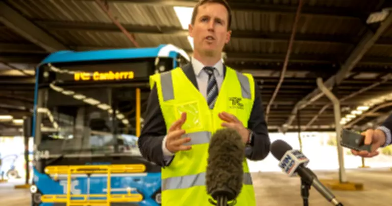 ACT Transport Minister Chris Steel's Bus Fare Position Sparks Public Outcry