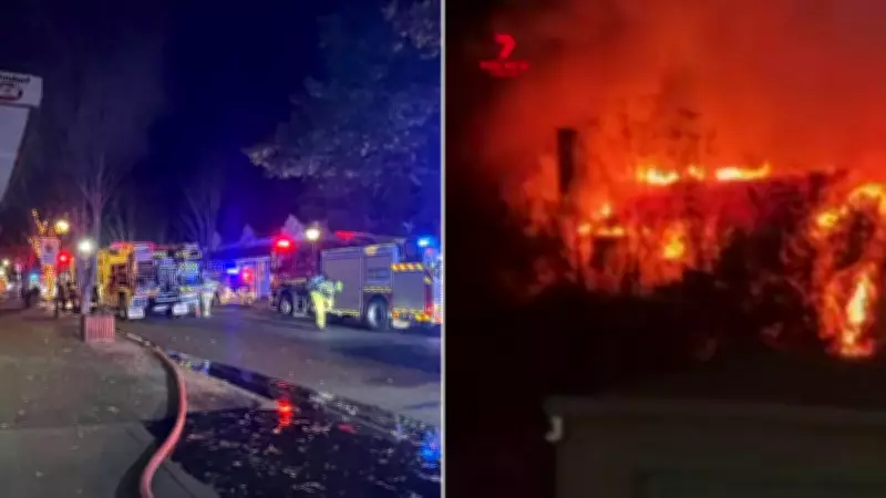 Adelaide Hills Restaurant Destroyed in Suspicious Blaze