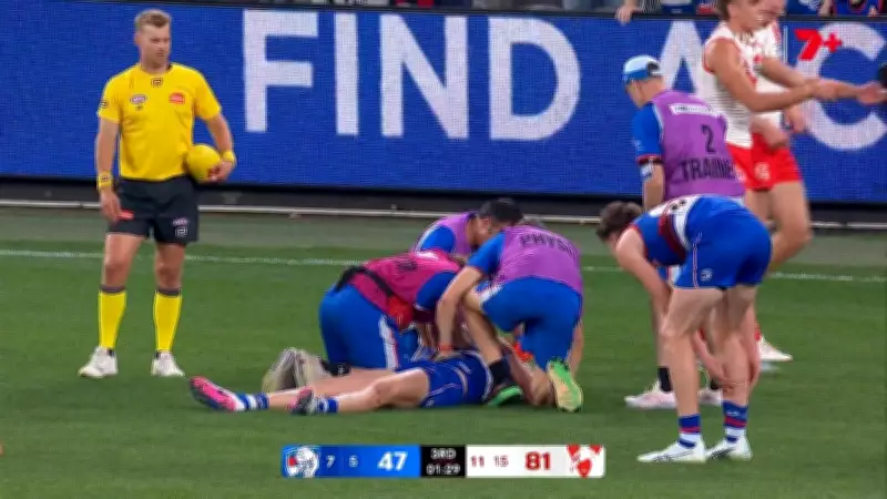 AFL Star Aaron Naughton Concussed in Horrific Fall Against Swans