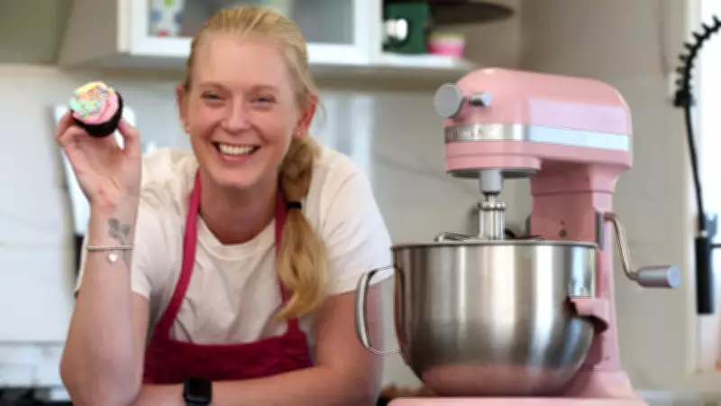 Baked By A's Audrey Timms Turns Heads with Pink Van and Cupcakes