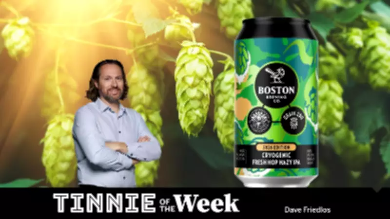 Boston Brewing's Cryogenic Fresh Hop Hazy IPA: A Fruitful Feast for Beer Lovers