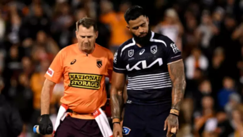 Broncos' Payne Haas Faces Knee Scans After Injury in NRL Win Over Tigers